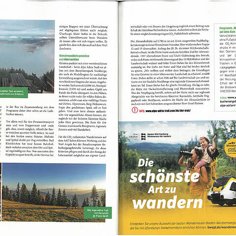 Foto Bettina Pabel - Artikel Wandermagazin