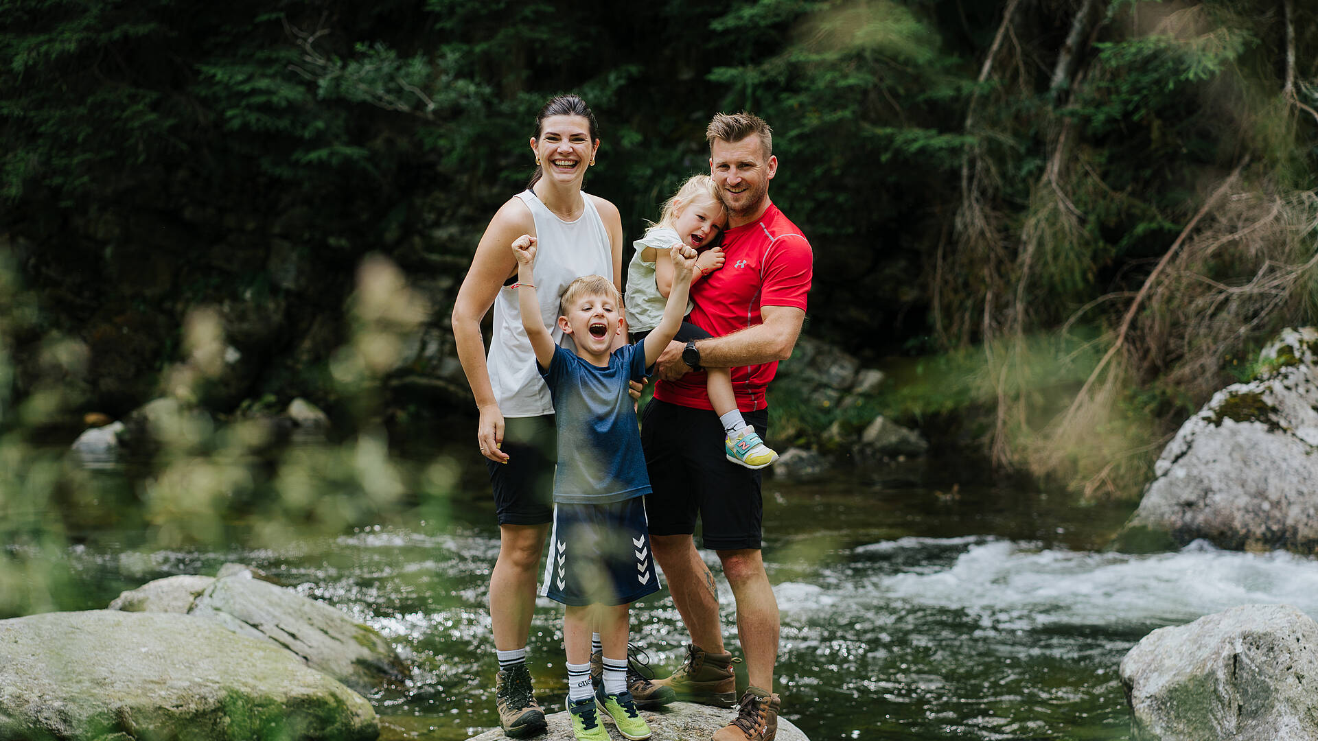 Familienwanderung im Maltatal