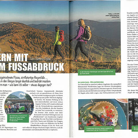 Foto Bettina Pabel - Artikel Wandermagazin