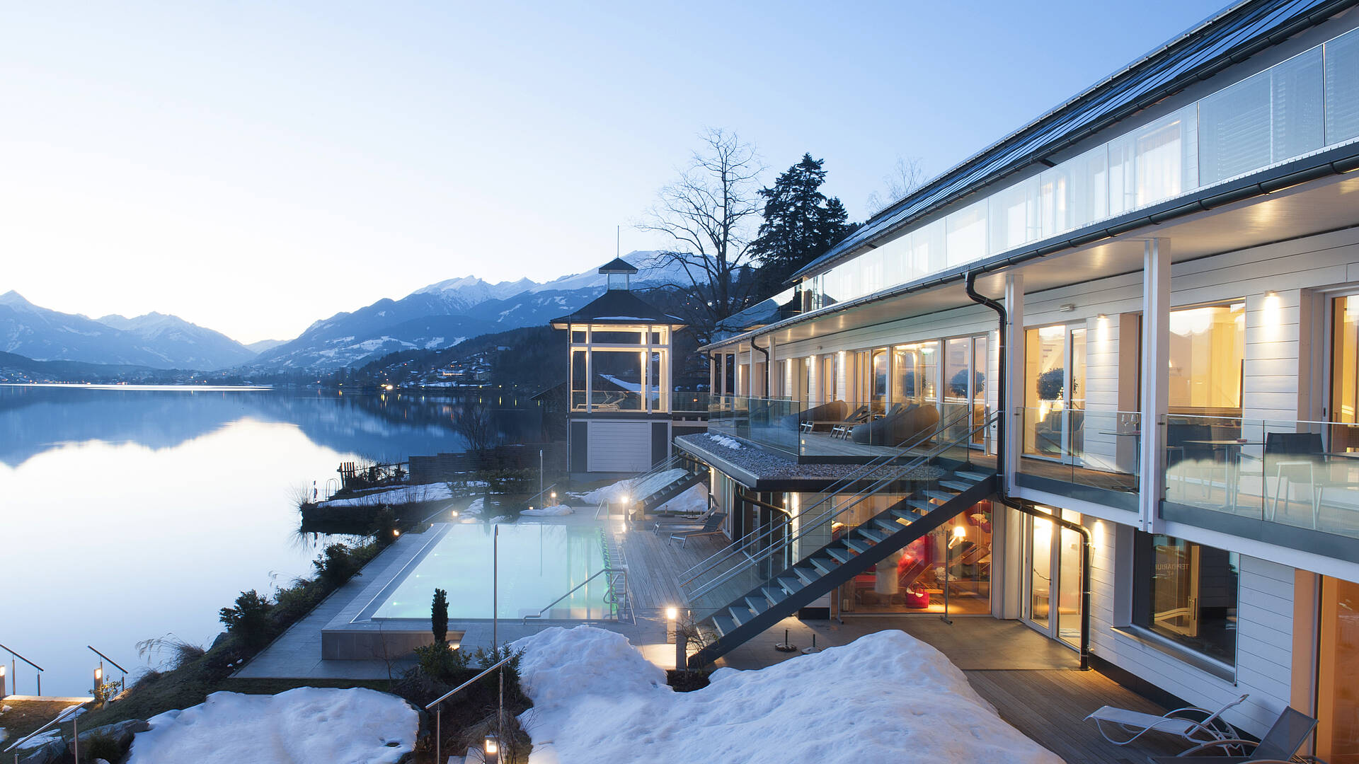 Kaernten Badehaus Millstaetter See