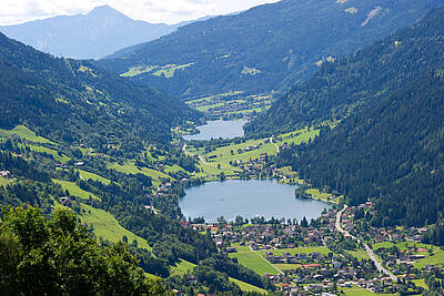 Blick auf den Afritzer See und den Brennsee