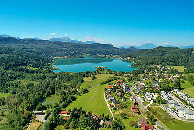 Blick auf den Keutschacher See