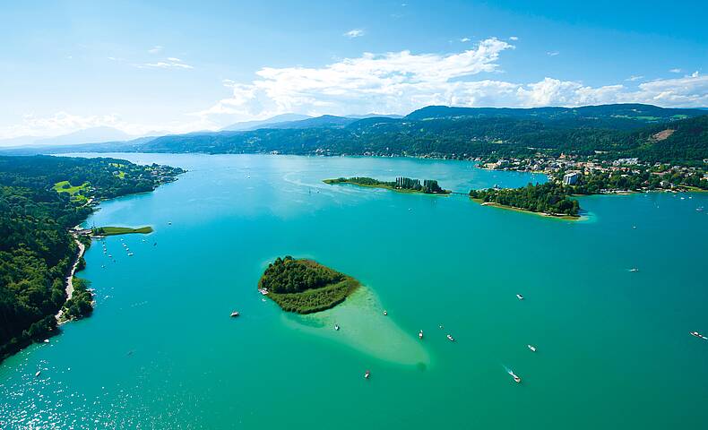 Kapuzinerinsel am Woerthersee