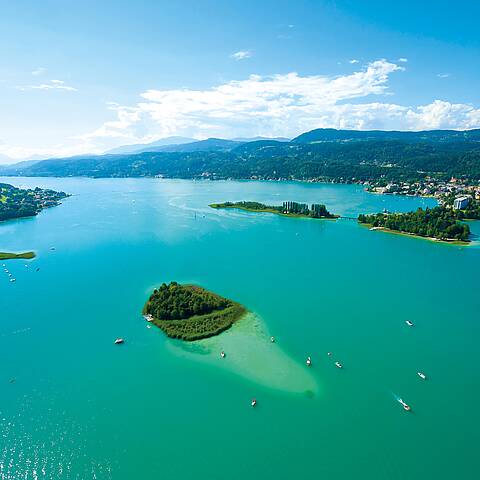 Kapuzinerinsel am Woerthersee