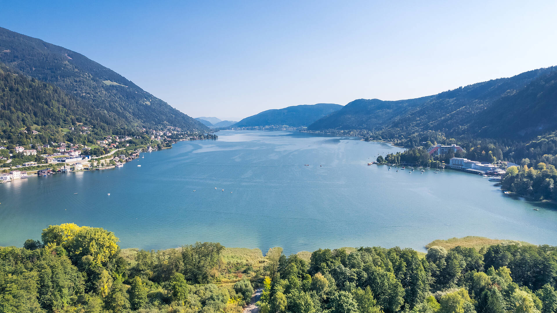 Ossiacher See Überblick