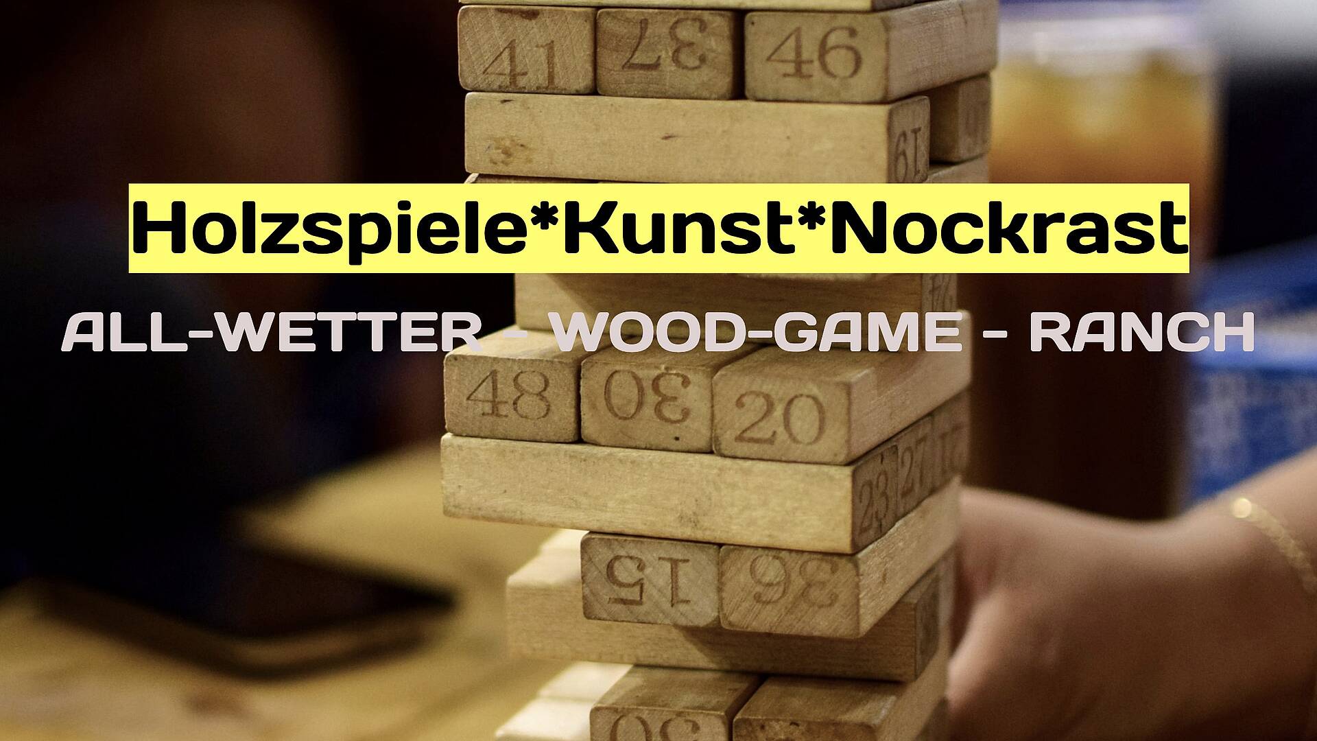 Holtarium Radenthein - Holzspielpark Themenareal In- und Outdoor