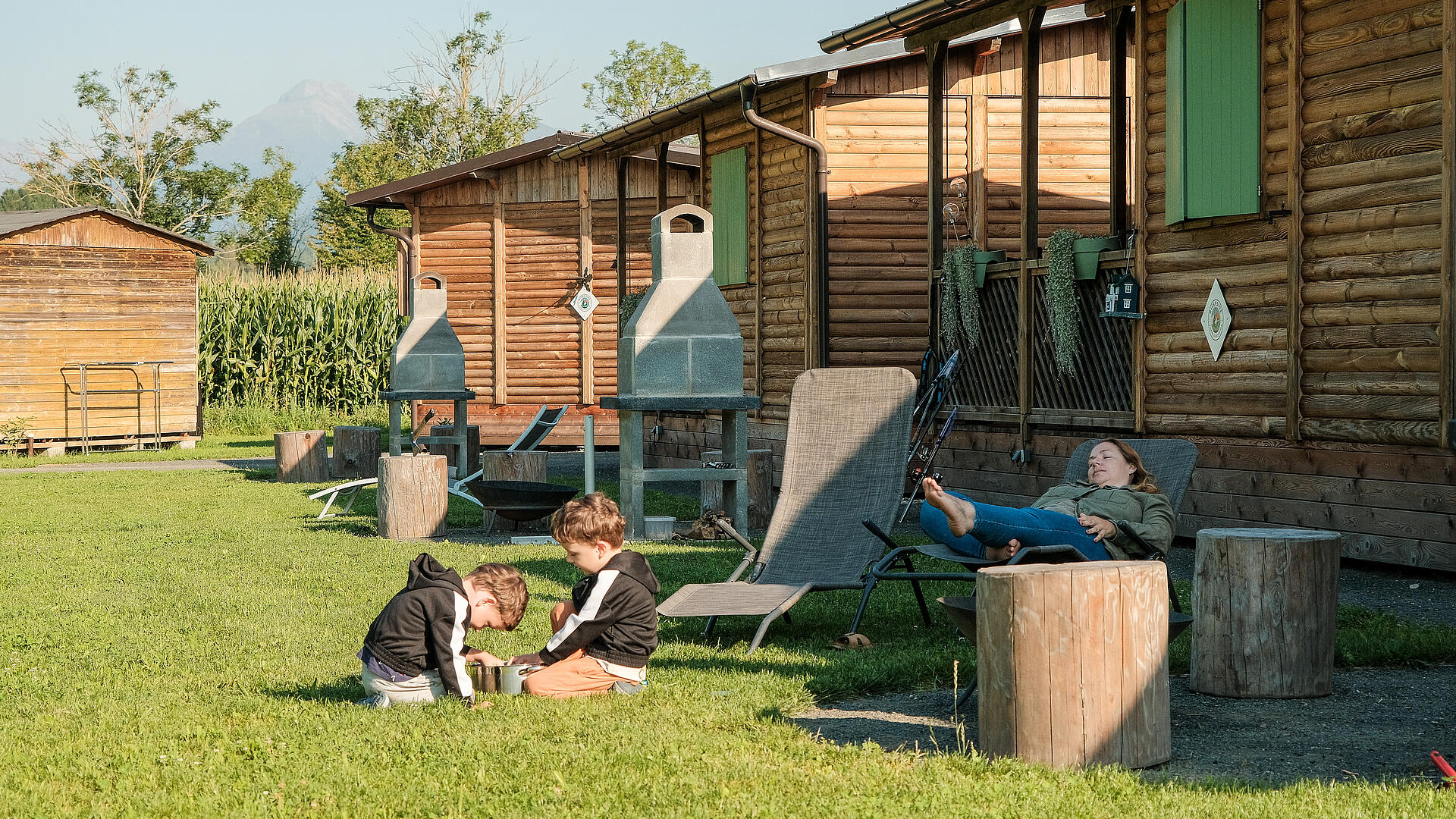 Riverside-Unterkunft