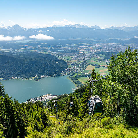 Gerlitzen Blick auf den Ossiacher See