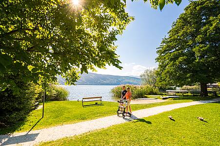 Seeberührungen Döbriach barrierefrei