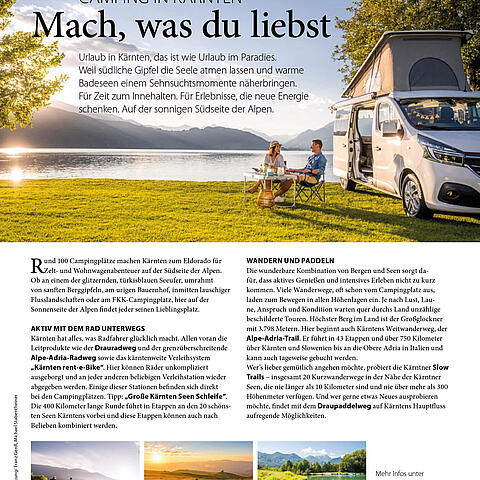 Reiseinspiration Kärnten