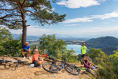 Radspass am Klopeiner See