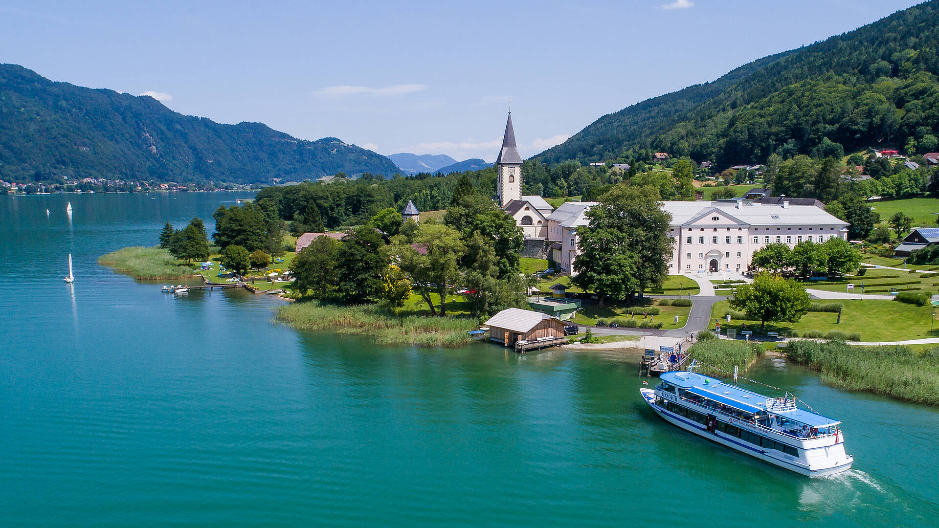 Schifffahrt am Stift Ossiach