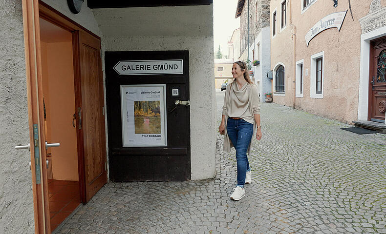 Künstlerstadt Gmünd mit Sabine Ertl