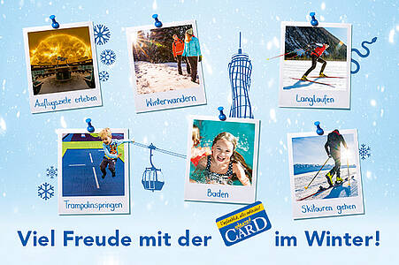 Winterfreude Freizeitspaß mit der Winter Kärnten Card